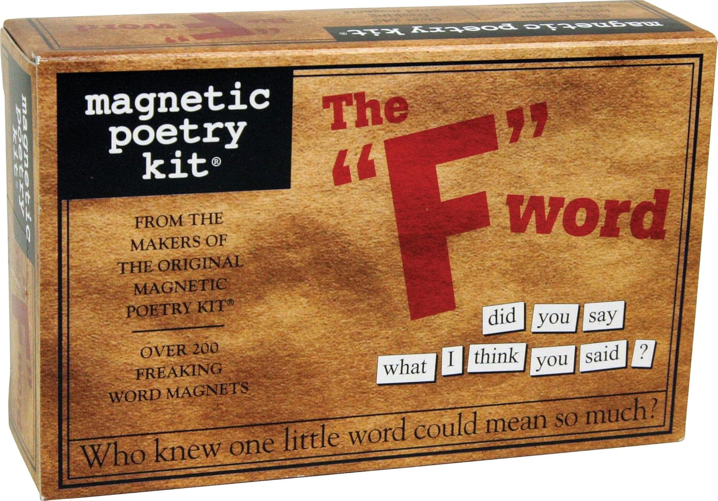 Bitch-Magnetic Poetry Kit