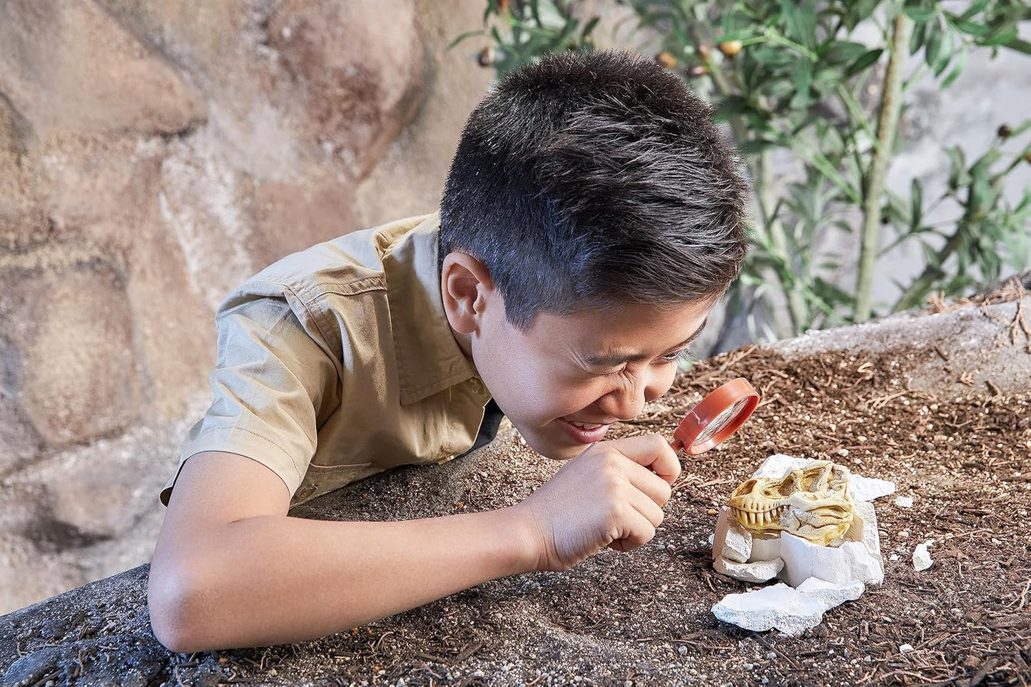 Robo Alive Mega Dino Fossil Find (T-Rex) by ZURU Dig and Discover, STEM, Excavate Prehistoric Fossils, Dinosaur Toys, Educational Toys, Great Science Kit Gift for Girls and Boys
