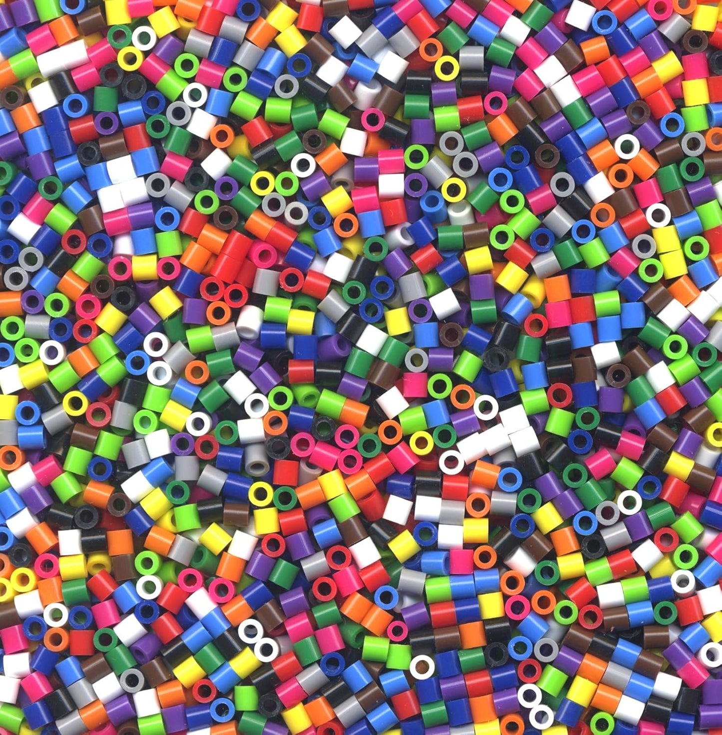 Perler Beads Fuse Beads for Crafts, 1000pcs, Multicolor Glow in the Dark