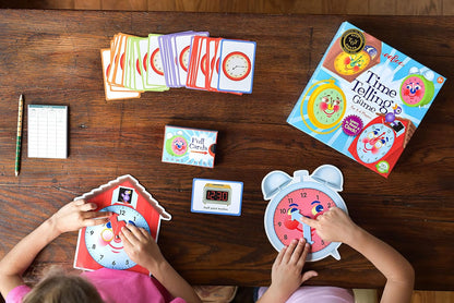 eeBoo: Volcano Island Create a Story Pre-Literacy Cards, 36 Cards with Colorful Characters, Encourages Imagination, for Ages 3 and up