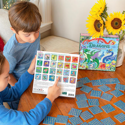eeBoo: Memory and Matching Game - Life on Earth- 24 Pairs, Develops Recognition, Concentration, Memory & Vocabulary Skills, Age 3+