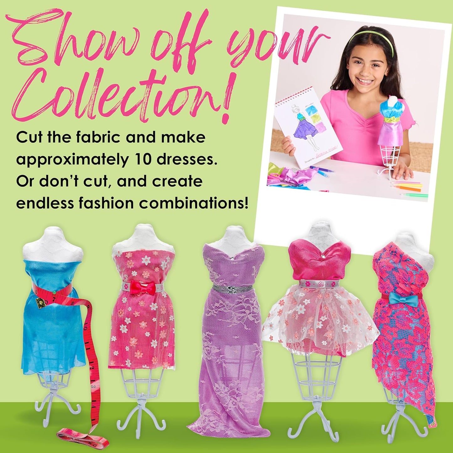 Creativity for Kids Designed by You Fairy Fashions - Create Your Own Doll Clothes (Ages 8+)