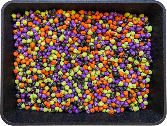 Sensory Bin Filler, Sensory Filler Play, Sensory Beans for Fine Motor Skills, Arts and Crafts for Kids, Montessori Toys (Autumn Beans Sensory Mix, 4 Cups)