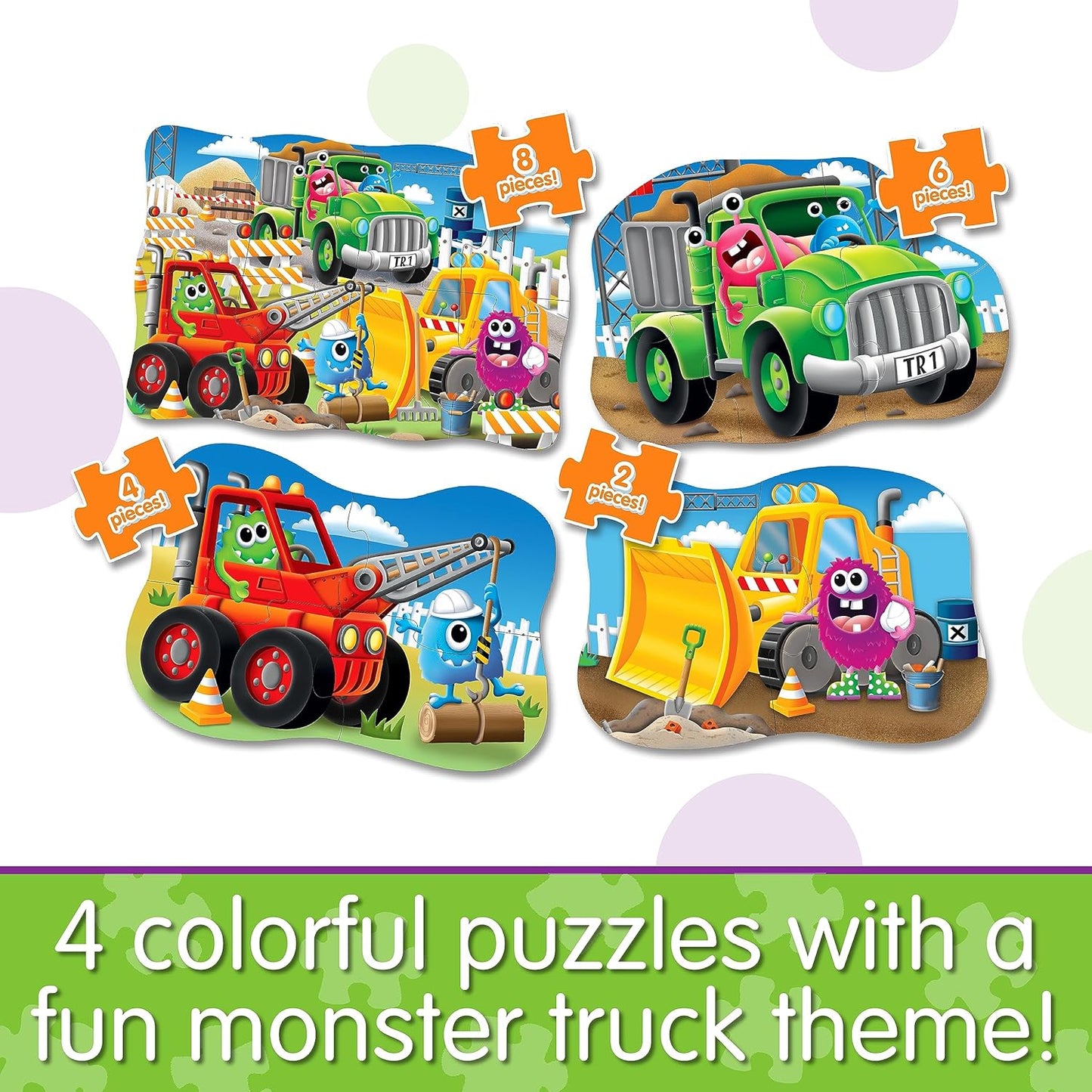 The Learning Journey: My First Puzzle Sets 4-In-A-Box Farm – Farm-Themed Puzzle Sets - Educational Toddler Toys & Activities for Children Ages 2-5