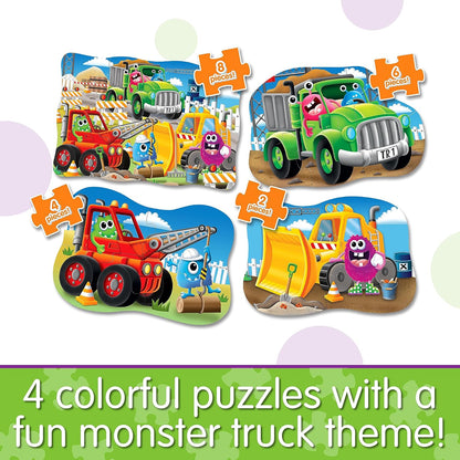 The Learning Journey: My First Puzzle Sets 4-In-A-Box Farm – Farm-Themed Puzzle Sets - Educational Toddler Toys & Activities for Children Ages 2-5