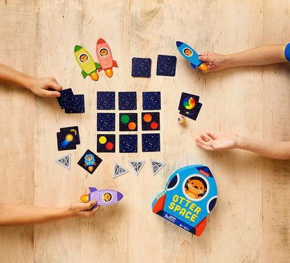 Scoops Meow! Game from Mudpuppy, Fast Paced Memory Matching Game, Easy to Play, Teaches Color Matching and Pattern Recognition, Ideal for 2-4 Players, for Kids 5+, Instructions Included