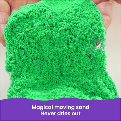 Kinetic Sand, 2.5lbs Purple Play Sand, Amazon Exclusive, Moldable Sensory Toys for Kids, Resealable Bag (Packaging May Vary), for Ages 3 and up