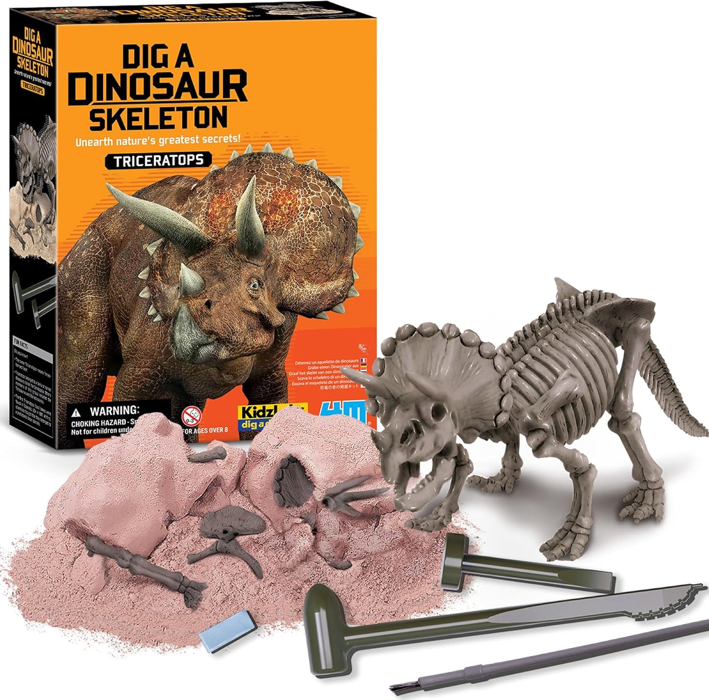 KidzLabs Dig a Pteranodon Skeleton Kit, Fossil Excavation Set, Ages 8+, 1 Piece