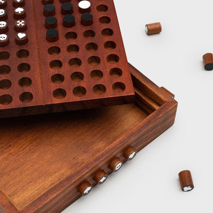 Iron & Glory Shapeshifter Wooden Board Game | Board Games for Family Night | Coffee Table Decor | Family Board Games & 3D Puzzle | Puzzle Board & Wooden Living Room Decor
