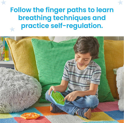 hand2mind Mindful Maze Garden Pack, Tactile Sensory Toys for Toddlers, Calm Down Corner Supplies, Mindfulness for Kids, Occupational Therapy Toys, Quiet Fidgets for Classroom, for Kids