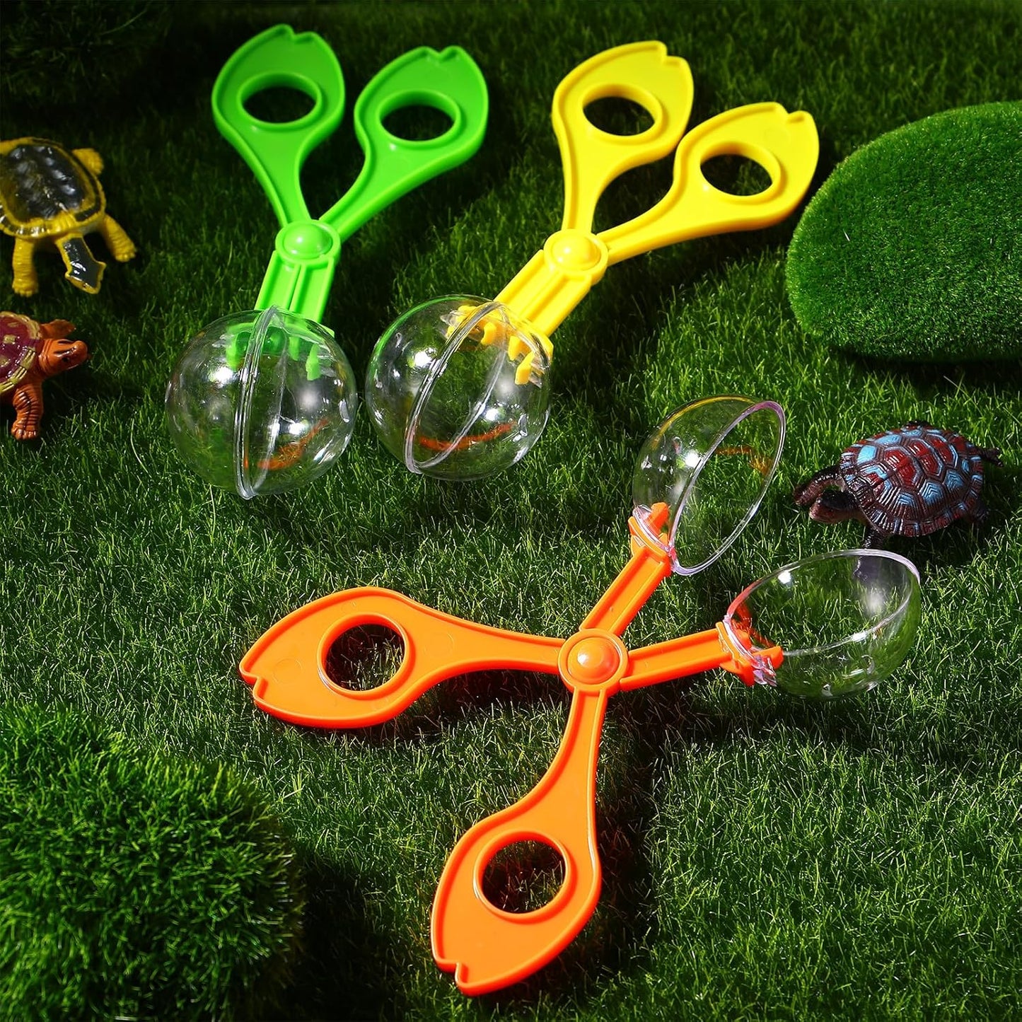 Alipis Bug Catching Tool: 6pcs Grabber Kids Catcher Kit - Sensory Bin Tools for Toddler Tweezers - Fine Motor Skills Toys for Outdoor Exploration