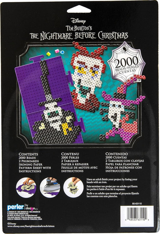 Perler Tim Burton's The Nightmare Before Christmas Kid's Crafts, Pattern Sizes Vary, Multicolor 2005
