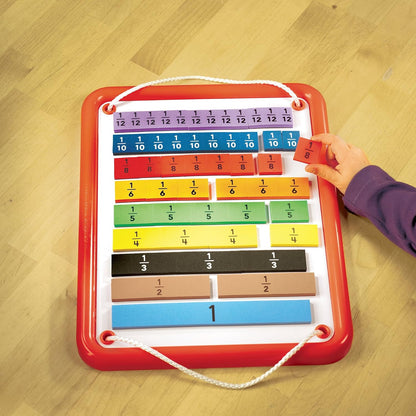 Educational Insights Foam Magnetic Fraction Strips