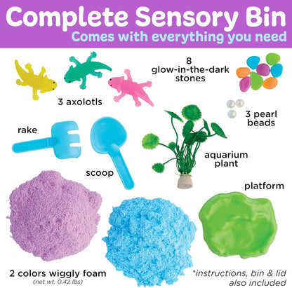 Creativity for Kids Sensory Bin: Dinosaur Dig - Toddler Sensory Toys, Sensory Bin Filler and Toddler Activities for Boys and Girls, Dinosaur Toys for Kids Ages 3-5+