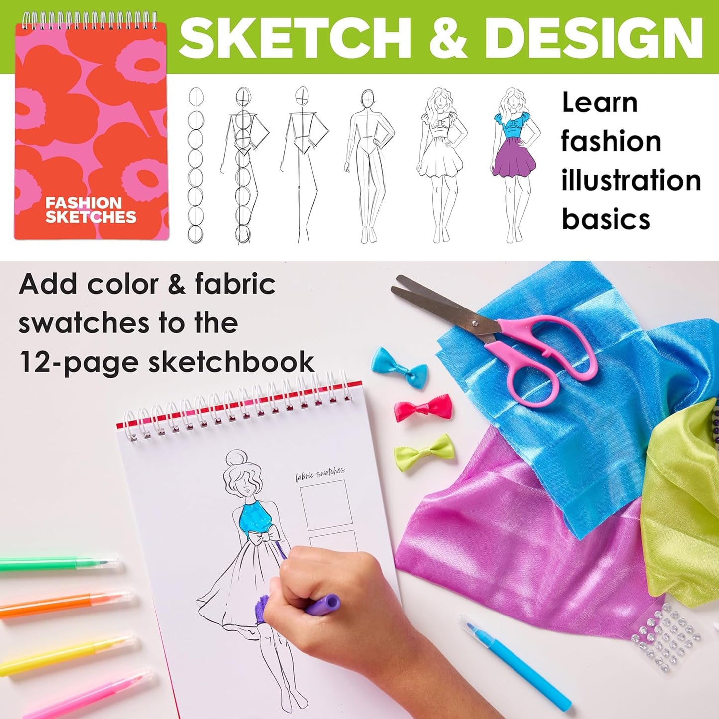 Creativity for Kids Designed by You Fairy Fashions - Create Your Own Doll Clothes (Ages 8+)