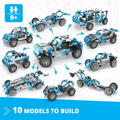 ENGINO- Inventor STEM Toys, Robotorized GinoBot, Construction Toys for Kids 9+, STEM Building Toys, STEM Projects, Gifts for Boys & Girls