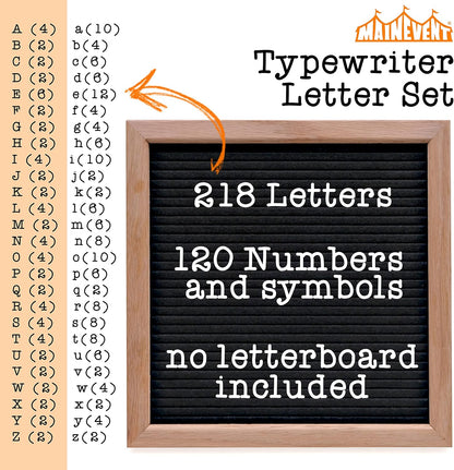 Skinny Felt Board Letters Only Set NO BOARD INCLUDED, Rae Inspired Font Farmhouse Decor Accessory, 2 Inch White Plastic Letters Numbers Symbols For Changeable Felt Letter Board Message Bulletin
