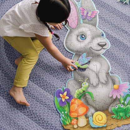 Peaceable Kingdom Hoot Owl Hoot Floor Puzzle – Giant Floor Puzzle for Kids Ages 5 & up – Great for Classrooms