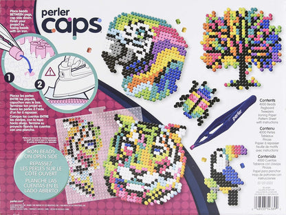Perler Colors of Nature Deluxe Box Caps Beads Kit, 4000pcs