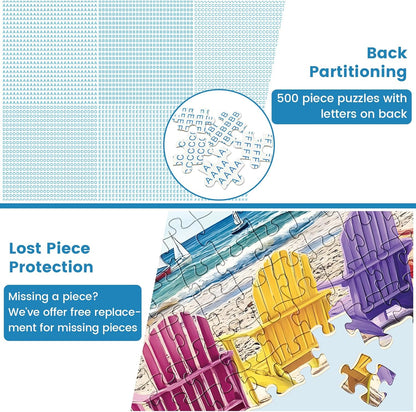 300 Piece Puzzles for Adults,Spring Jigsaw Puzzle for Kids Seniors,Puzzle with Letters on Back,Interlock Perfectly No Dust,Interlock Perfectly No Dust,Challenging Family Activity Game Gifts,20.5*15In