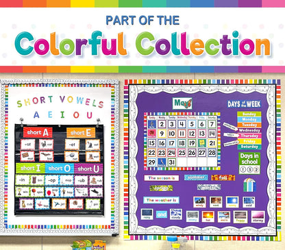 Teacher Created Resources Colorful Classic 2'' Magnetic Letters