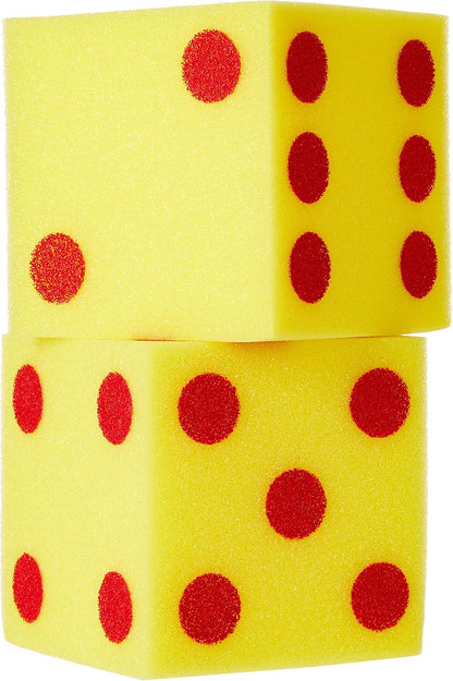 Giant Soft Cubes Dot 2/pk 5 Inch Cube Square