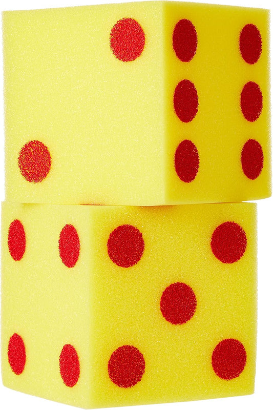 Giant Soft Cubes Dot 2/pk 5 Inch Cube Square