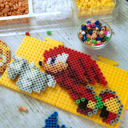 Perler Beads Justice League Superhero Crafts for Kids, 4504 pcs