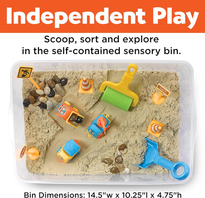 Creativity for Kids Sensory Bin: Dinosaur Dig - Toddler Sensory Toys, Sensory Bin Filler and Toddler Activities for Boys and Girls, Dinosaur Toys for Kids Ages 3-5+