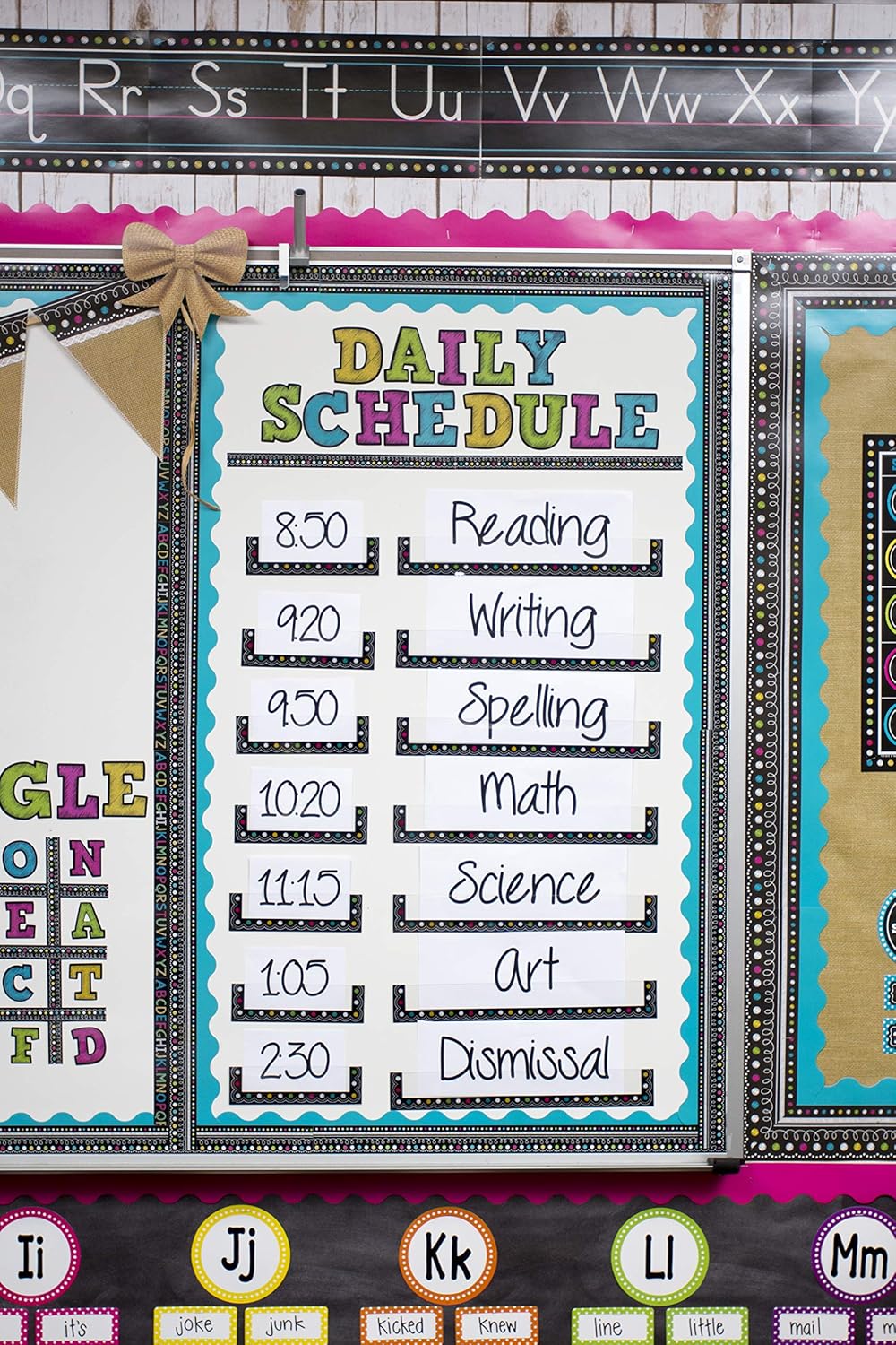 Teacher Created Resources Chalkboard Brights 3" Bold Block Magnetic Letters (TCR77212)