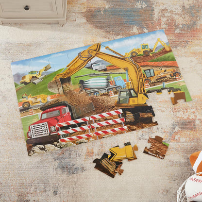 Melissa & Doug Fairy Tale Castle Jumbo Jigsaw Floor Puzzle (48 pcs, 2 x 3 feet) - FSC Certified