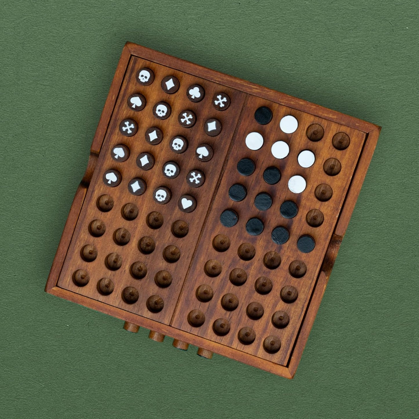 Iron & Glory Shapeshifter Wooden Board Game | Board Games for Family Night | Coffee Table Decor | Family Board Games & 3D Puzzle | Puzzle Board & Wooden Living Room Decor