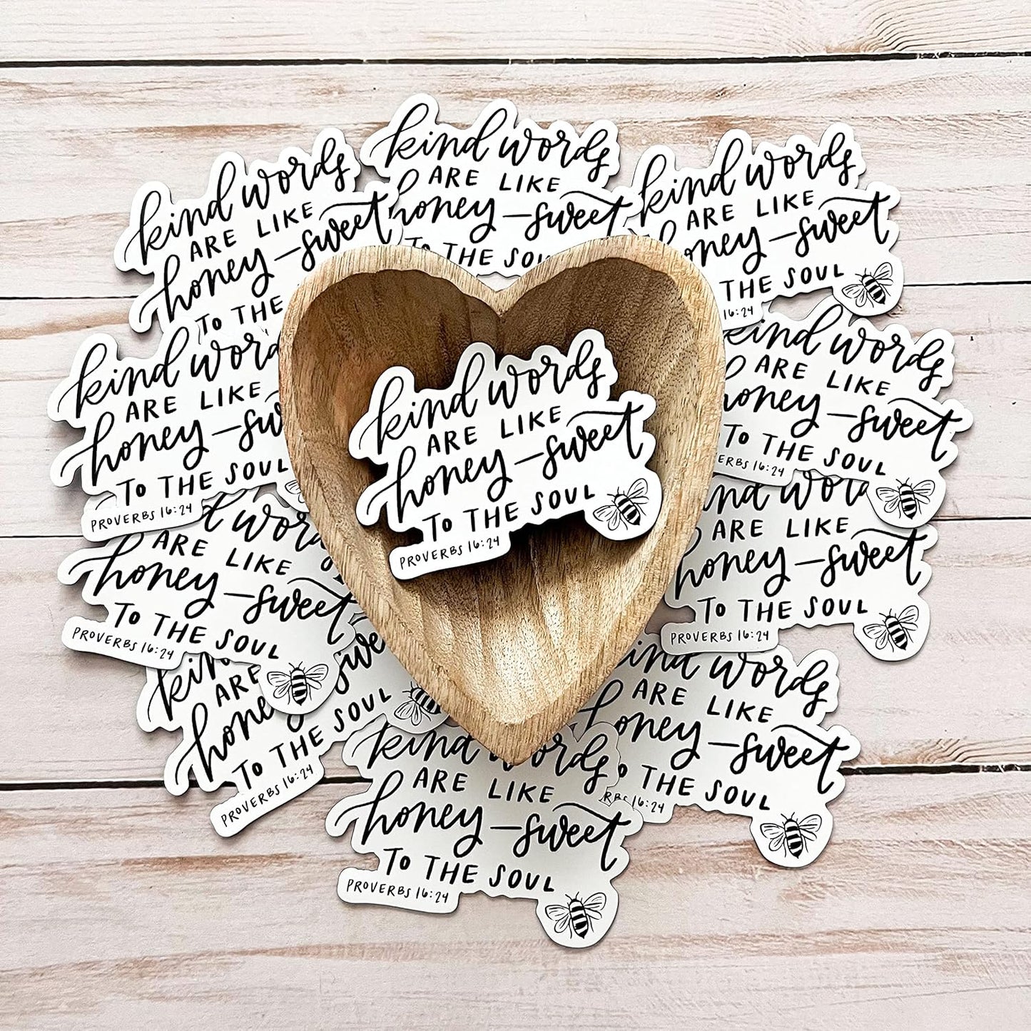 Swaygirls Christian magnet | Religious magnets | Faith fridge magnets | Bible verse quote magnets | Be kind magnet | Kind words are like honey