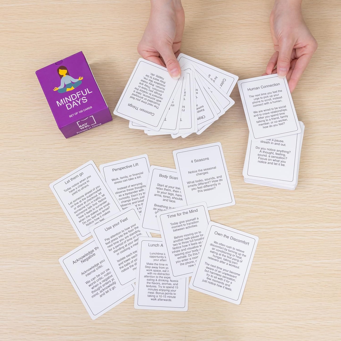 100 Mindfulness Conversation Cards for Kids - Enable Meaningful Conversations with Kids