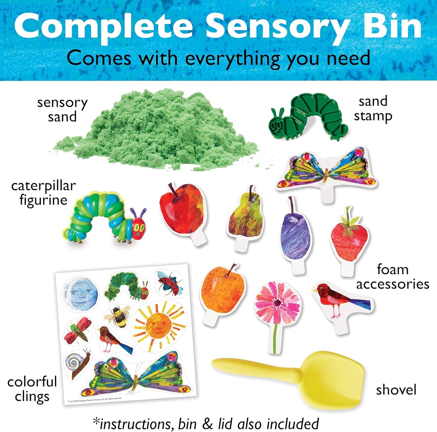 Creativity for Kids Sensory Bin: Dinosaur Dig - Toddler Sensory Toys, Sensory Bin Filler and Toddler Activities for Boys and Girls, Dinosaur Toys for Kids Ages 3-5+