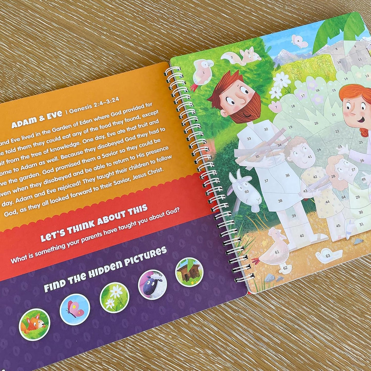 Activity Sticker Book 7 and Up The Life of Jesus Sticker Stories Puzzle Book Explore 10 New Testament Adventures 756 Reusable Stickers Spiral Binding
