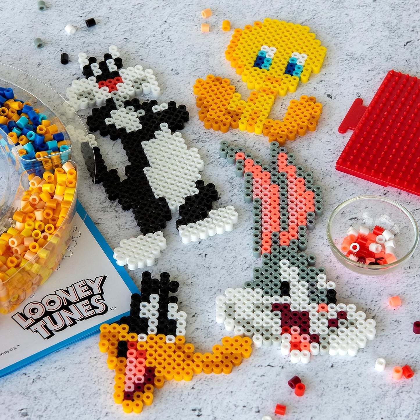 Perler Beads Justice League Superhero Crafts for Kids, 4504 pcs