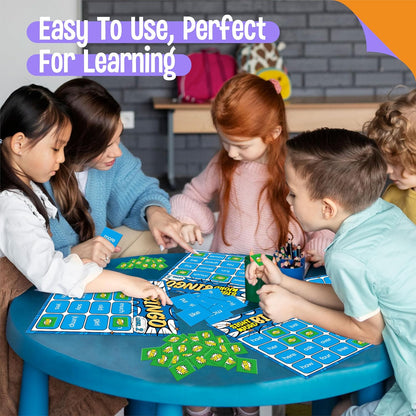 Sight Word Bingo Game, 144 Sight Words Learn to Read Level 1 & Level 2 Bingo Board Game Dolch's & Fry's Words Lists for Kindergarten and Preschool, Grade 1st, 2nd, Kids 4-8 (Up to 25 Players)