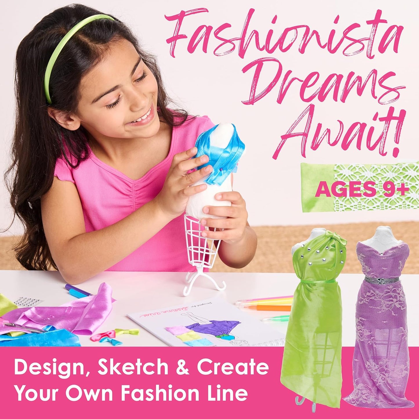 Creativity for Kids Designed by You Fairy Fashions - Create Your Own Doll Clothes (Ages 8+)