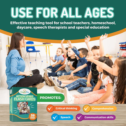 49 Preposition Vocabulary Builder Flash Cards Vol 1 Includes 7 Picture Card Prepositions with 5 Sequencing Learning Games for Kids, Parents, Teachers, ESL, Speech Therapy, Autism, ABA and Homeschool