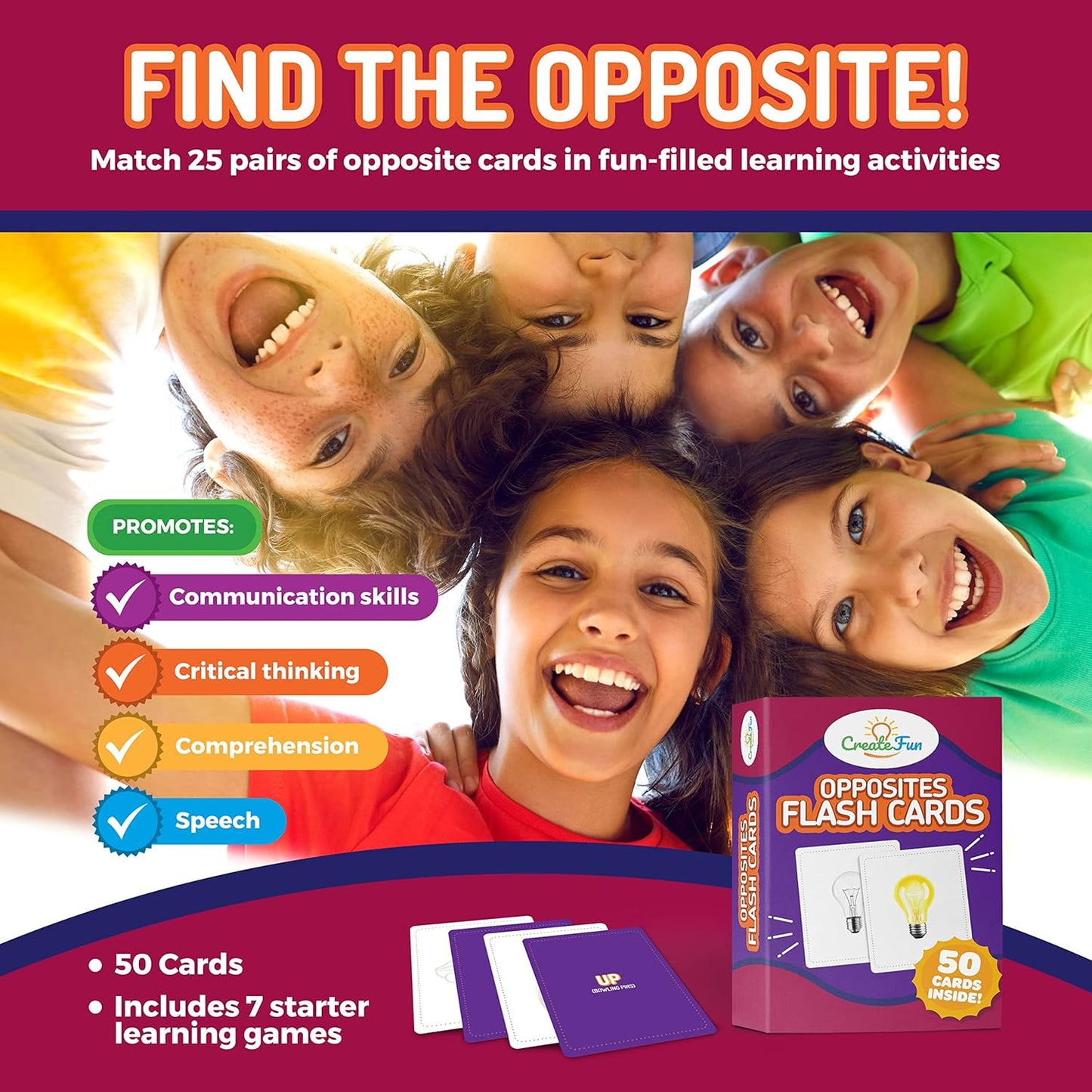 Go Together Flash Cards for Kids & Adults – 50 Realistic Matching Picture Cards for Speech Therapy, Dementia Activities, ESL, Autism Learning, Memory & Language Development, Classroom & Home Use