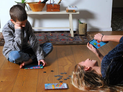 The Purple Cow Magnetic Game Box for kids and adults, Jet Setter