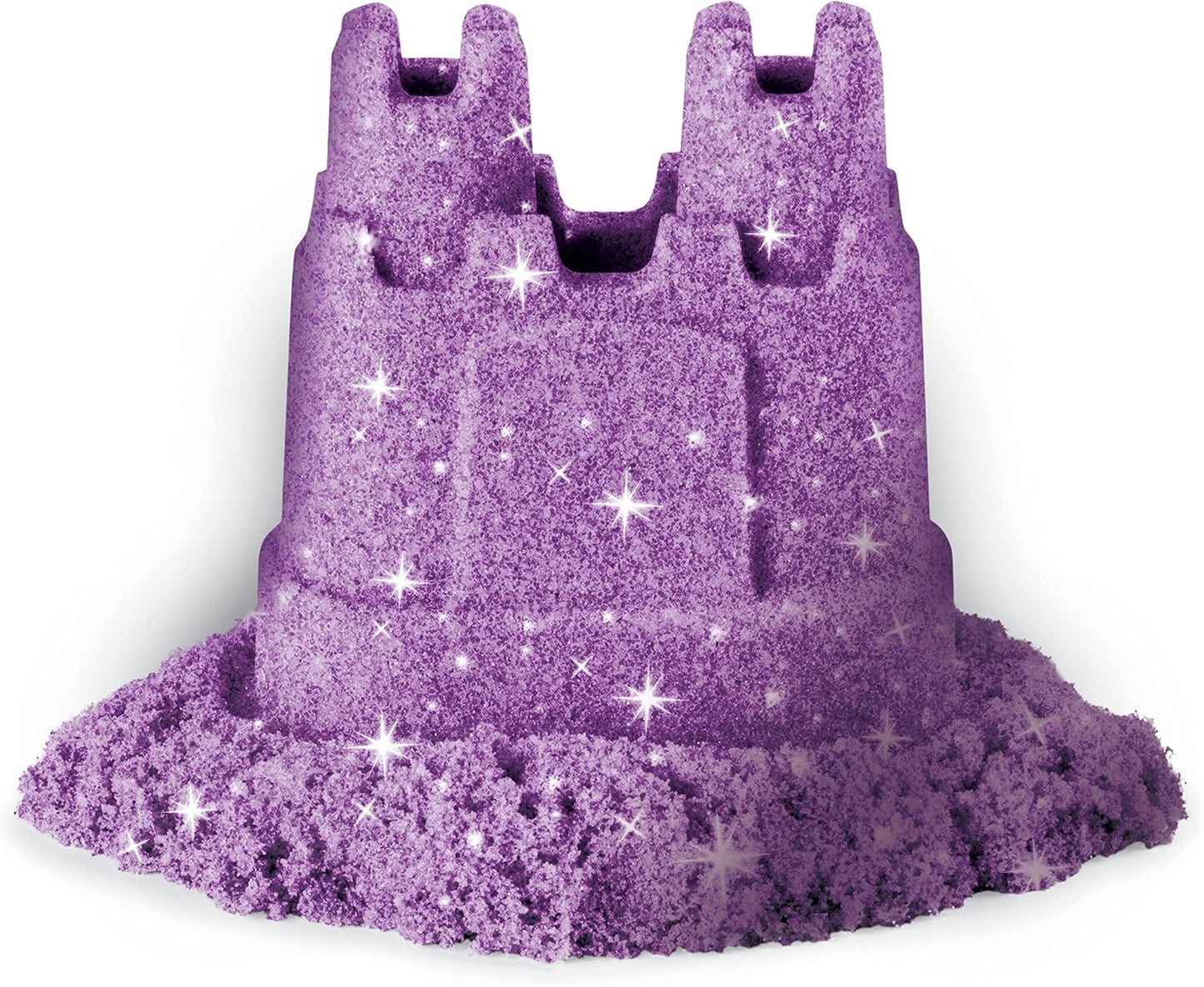 Kinetic Sand Shimmering Sand 3 Pack with Sandcastle Molds