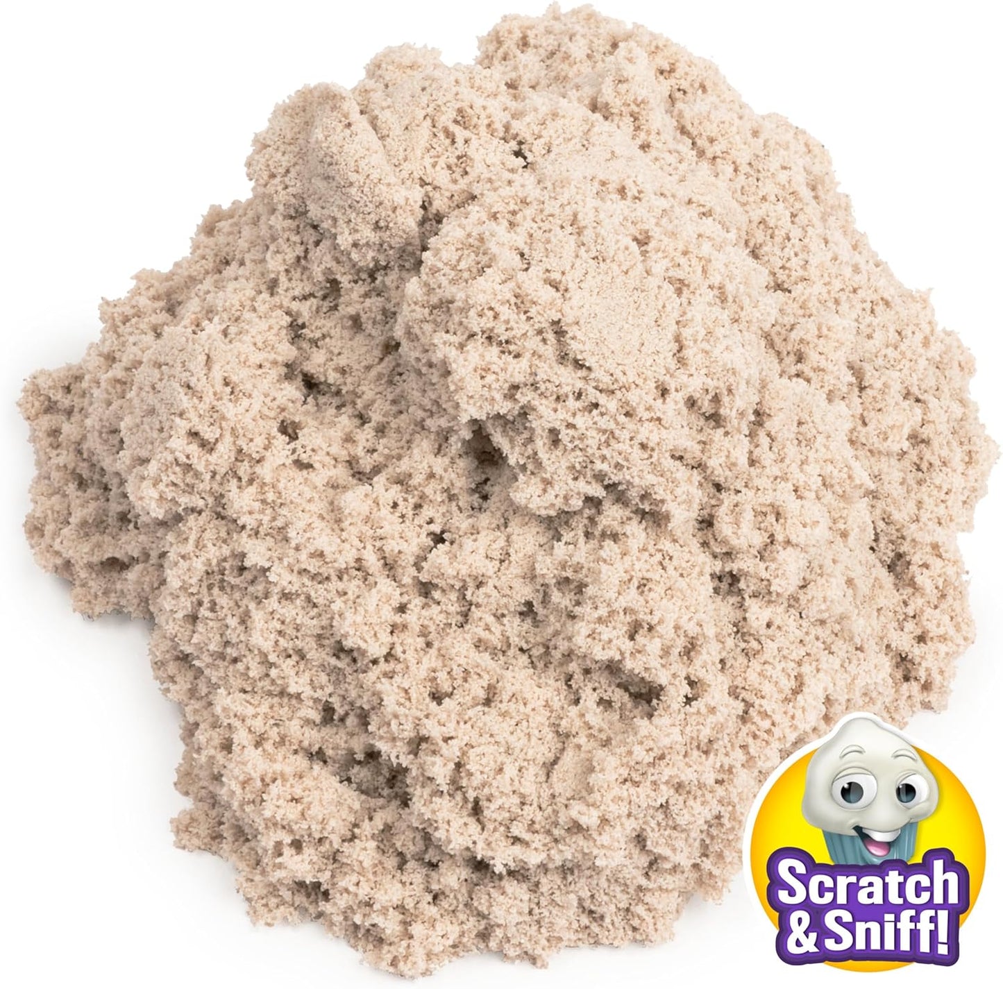Kinetic Sand Scents, 8oz Vanilla Cupcake White Scented, for Kids Aged 3 and Up