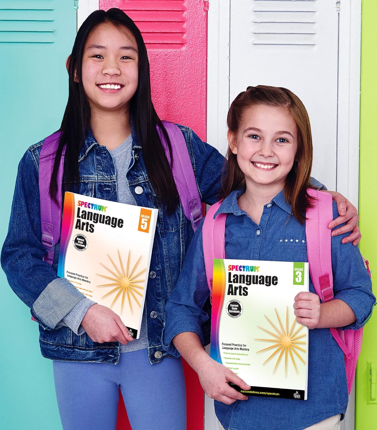 Spectrum Grade 3 Language Arts Workbook, English Grammar, Parts of Speech, Sentence Building Skills, Vocabulary, Punctuation, and More, ELA Classroom or Homeschool Curriculum (Volume 13)