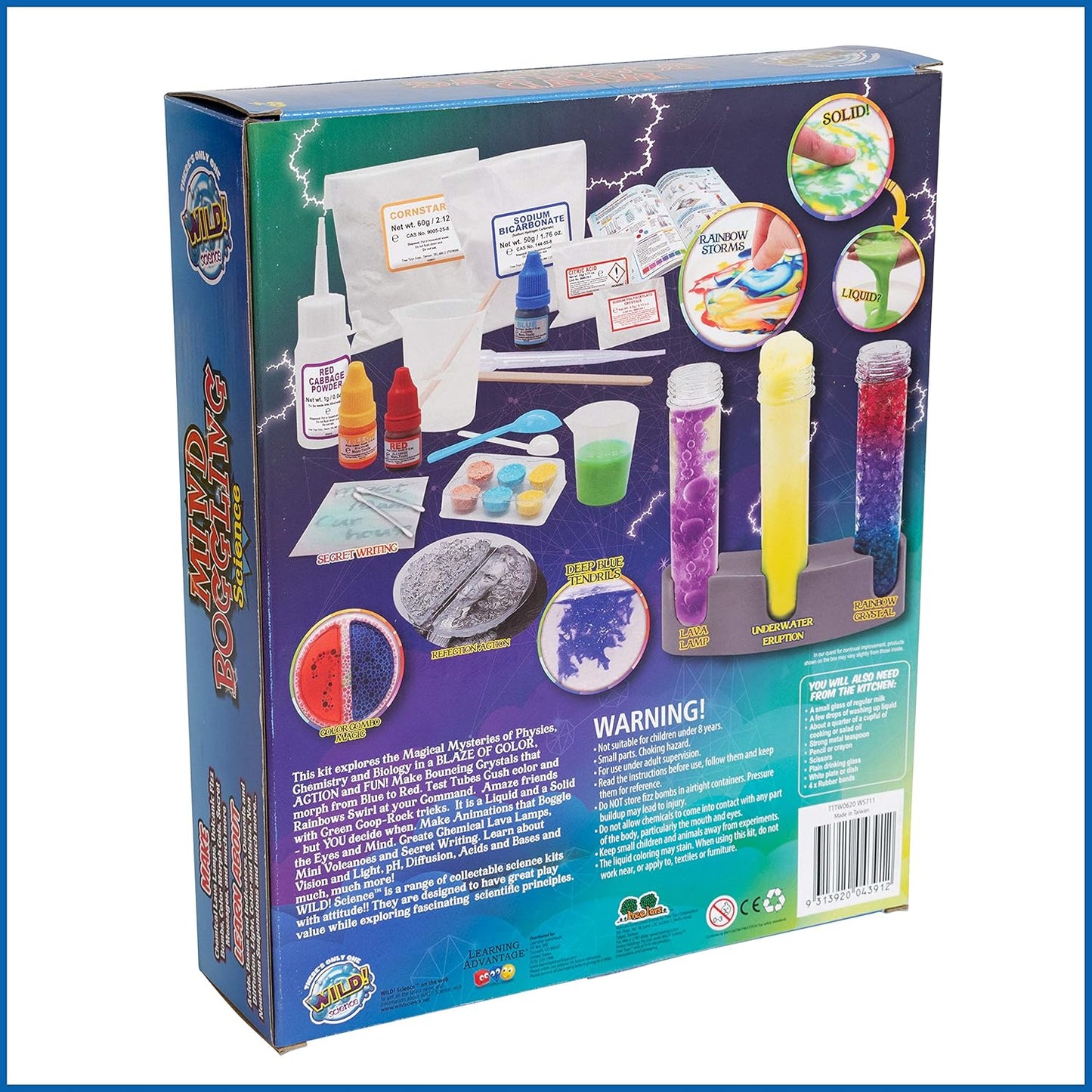 Wild! Science Mind Boggling Science - Explore Amazing STEM Experiments - Easy to Follow Activities - Introduction to Chemistry Physics and Biology