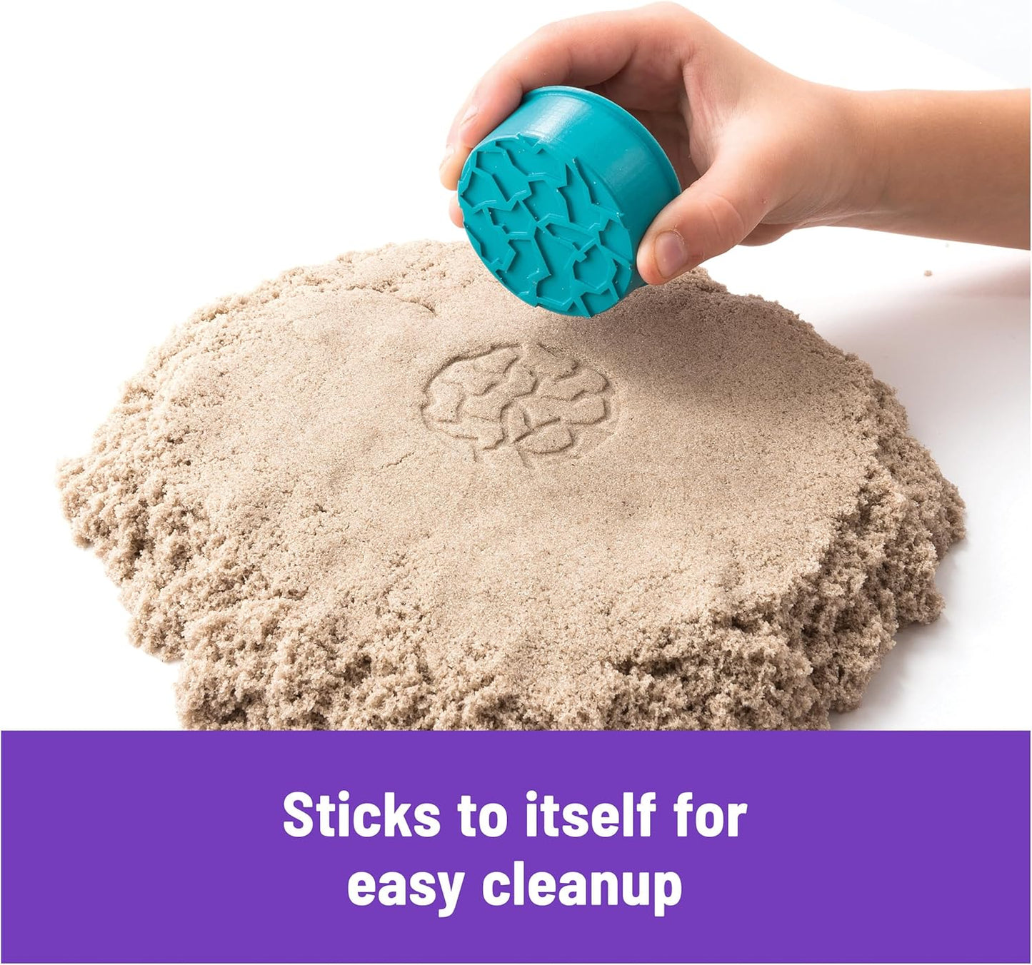 Kinetic Sand, Mermaid Palace Playset with 2.06lbs Play Sand (Neon Purple, Shimmer Teal & Beach), Tools & Folding Sandbox, Sensory Toys for Kids