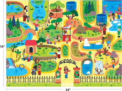 RoseArt Kids Floor Puzzle Playset - 24 Piece Jigsaw Puzzle