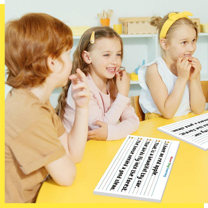 100 Sheets Ruled Writing Paper, Double-Sided Printing Skip-A-Line Ruled Writing Paper with Dotted Lines Handwriting Practice Paper 1” line spacing for Kindergarten Toddlers Kids (11” x 8.3”)