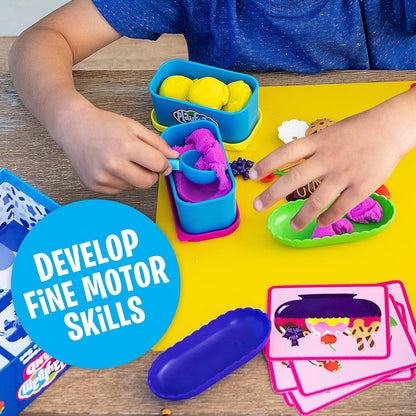 Educational Insights Playfoam Sand Sensory Set - Non-Toxic Play Sand Toys for Toddlers, Squishy Sensory Bin Filler for Home or Preschool Classroom, Moldable Crafting Compound, Kids Ages 3+
